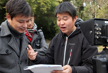 孝感微電影《愛在兩重間》2013年12月14日拍攝完成
